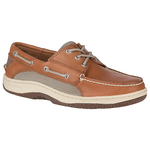 Sperry Boys Billfish Sneaker - Casual Leather/Canvas Deck Shoes For Kids, Memory Foam Footbed - View #10