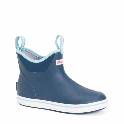 XTRATUF 6" ANKLE DECK BOOT NAVY RIGHT VIEW