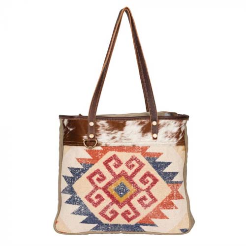 MYRA TOTE S2189 PAINTED LOVE FRONT