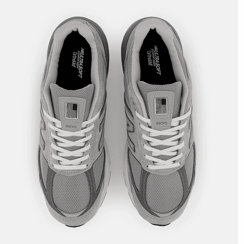 NEW BALANCE M990GL5 990V5 GREY W CASTLEROCK TOP