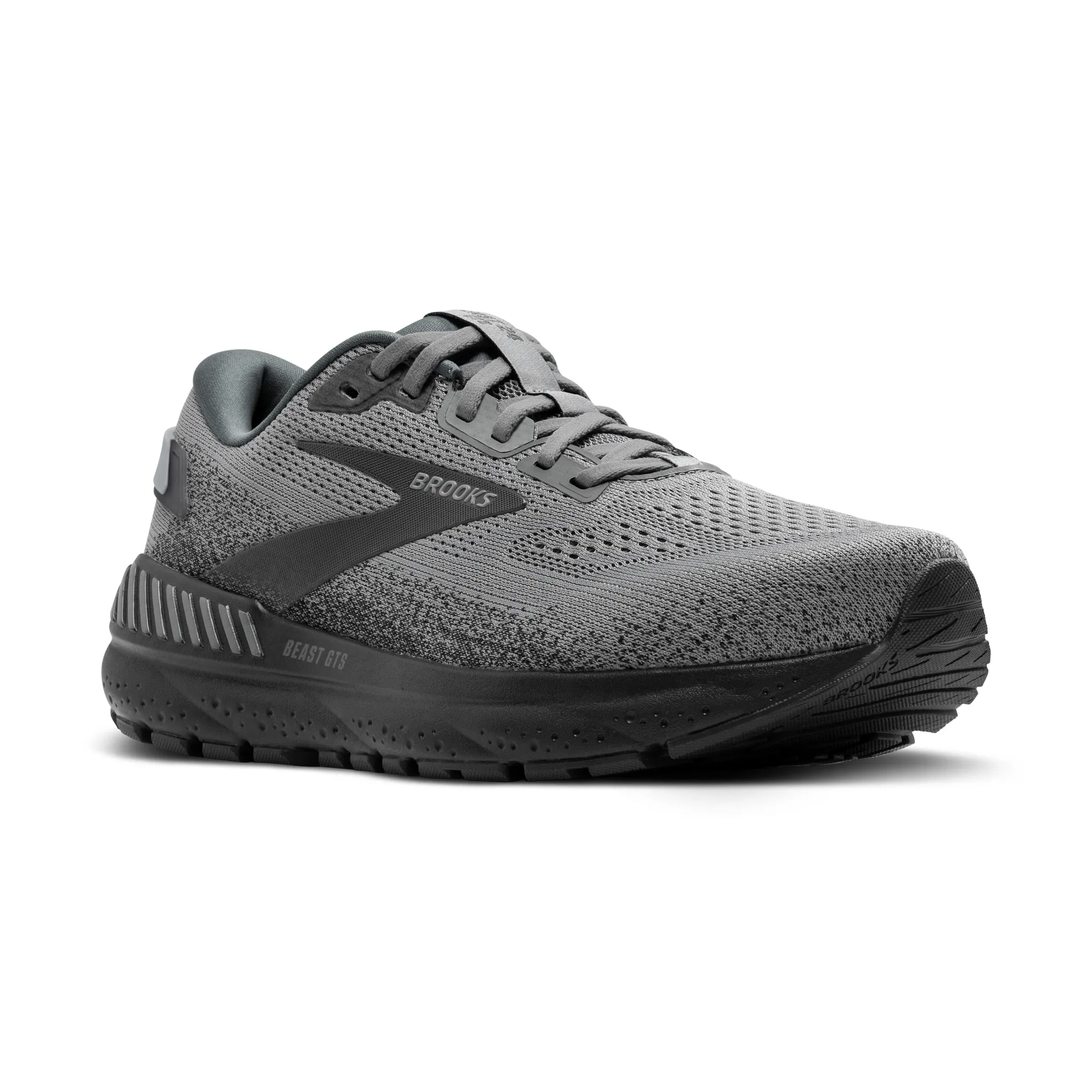 Brooks Mens Beast GTS 24 - Style 110425-020 BLACK/BLACK/EBONY-1 - Primer Grey/Ebony - Image 7