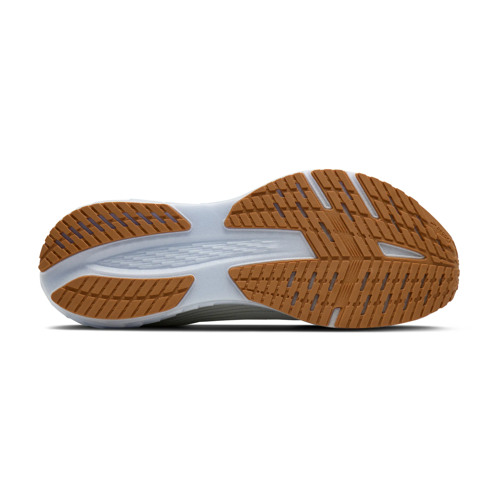 Brooks Mens Launch 12 - Style 110481-190 OYSTER/WHITE/PHANTOM - Image 7