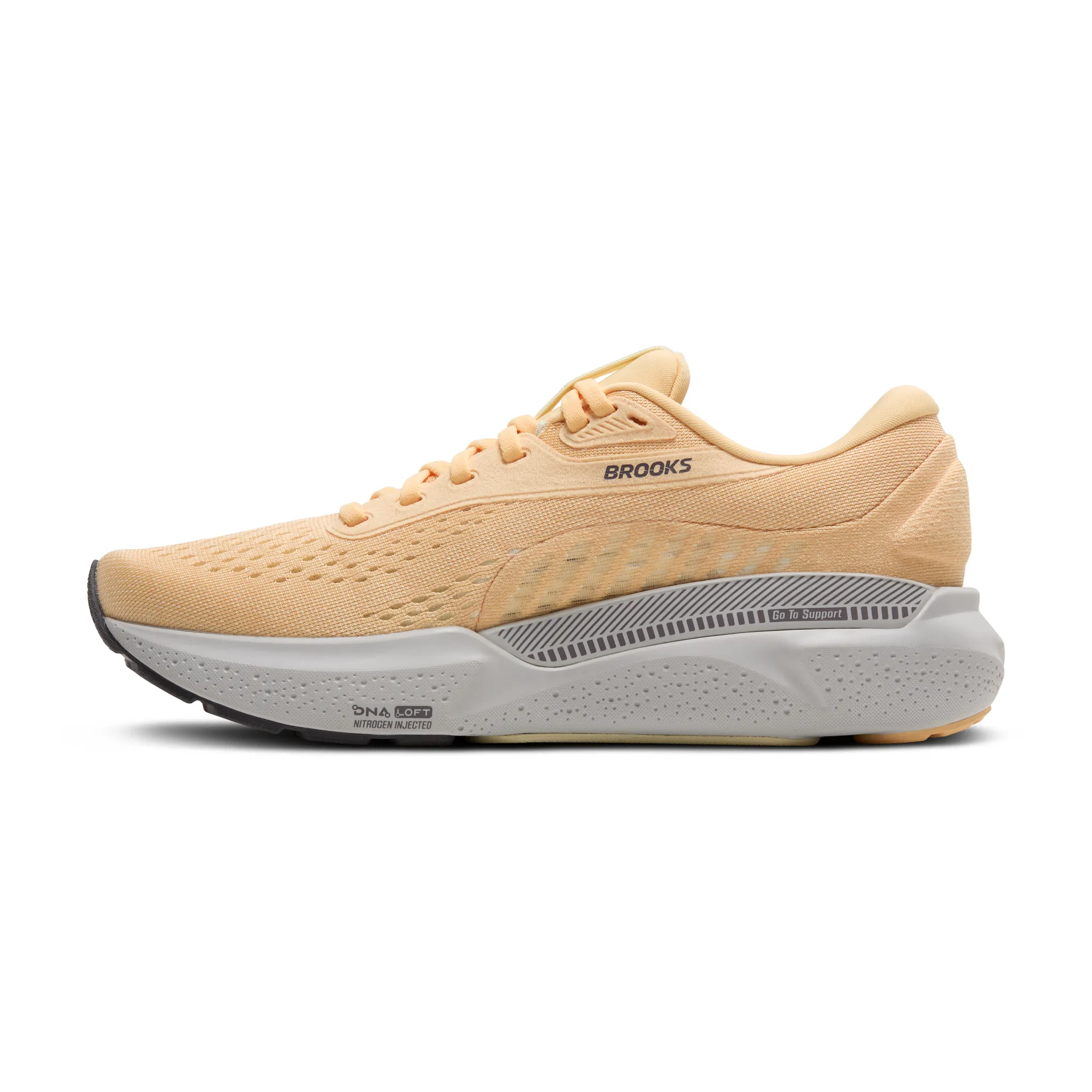Brooks Womens Adrenaline GTS 24 - Style 120426-832 SHERBERT/OYSTER/SYLVAN - Image 4
